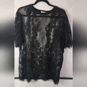 Paper + Tee. 1XL. Black.